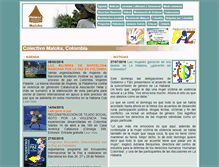 Tablet Screenshot of colectivomaloka.org
